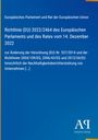 Titel: "Richtlinie (EU) 2022/2464 des Europäischen Parlaments und des Rates vom 14. Dezember 2022." Unten ist ein Logo.