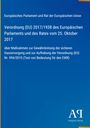 Europäische Verordnung zu Gasversorgung, blauer Hintergrund, weißer Text, unten Logo "Antiphon Verlag".