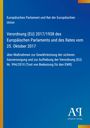Text der EU-Gasverordnung 2017 auf blauem Hintergrund, Verlag "Antiphon Verlag" unten.