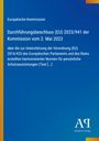 Europäische Kommission: Durchführungsbeschluss (EU) 2023/941, 2. Mai 2023. Blaues Cover, links gelber Rand.