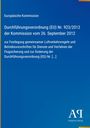 Europäische Kommission, Verordnung (EU) Nr. 923/2012, September 2012. Blauer Hintergrund, Verlag-Logo unten.