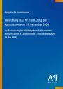 Text über EU-Verordnung zu Höchstgehalten von Kontaminanten in Lebensmitteln, blauer Hintergrund, Verlagslogo.