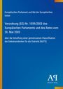 Titel: Verordnung (EG) Nr. 1059/2003 vom 26. Mai 2003. Blaues Cover mit gelbem Streifen und "Antiphon Verlag" Logo.