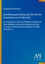 Durchführungsverordnung (EU) 2021/404, Kommission. Blauer Hintergrund, gelber Streifen links, Logo rechts unten.