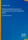 „Europäische Union. Währungsvereinbarung EU und San Marino. Konsolidierte Fassung.“ Blaues Cover, Antiphon Verlag Logo.
