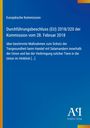Text über EU-Beschluss und Salamander-Handel. Blaues Design mit gelbem Streifen links und ein Verlagsemblem unten.
