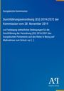 Text zur EU-Durchführungsverordnung (EU) 2019/2072. Oben Europäische Kommission. Unten Logo „AQ Antiphon Verlag“.