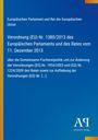 Text über EU-Verordnungen zur Fischereipolitik. Blaues Cover mit gelbem Streifen am Rand, unten ein Verlag-Logo.