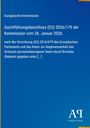 „Durchführungsbeschluss (EU) 2026/179 der Kommission vom 26. Januar 2026“ steht oben. Unten rechts ist ein Verlag-Logo.