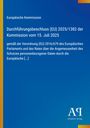 EU-Kommission. Beschluss EU 2025/1382 vom 15. Juli 2025. Gemäß Verordnung EU 2016/679. Blaues Design mit Logo unten.