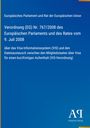 Text: Verordnung (EG) Nr. 767/2008 - Visa-Informationssystem. Hintergrund: Blau. Logo unten rechts: "AV".