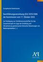 Text: "Europäische Kommission Durchführungsverordnung (EU) 2025/2086 der Kommission vom 17. Oktober 2025". Blaues Cover.