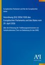 "Verordnung (EU) 2026/1030 vom 29. April 2026. Blaues Cover mit gelbem und orangefarbenem Randstreifen links."