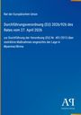 "Durchführungsverordnung (EU) 2026/926 des Rates vom 27. April 2026" auf blauem Hintergrund, mit EU- und Verlagsnamen.
