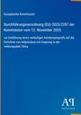 Durchführungsverordnung (EU) 2025/2287 zum Antidumpingzoll. Blaue Farbgebung, einfaches Design. Logo von Antiphon Verlag.