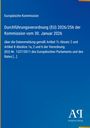 Europäische Kommission: Durchführungsverordnung (EU) 2026/256 vom 30. Januar 2026. Blau mit Verlag "Antiphon" unten.