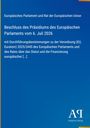 „Europäisches Parlament und Rat der Europäischen Union.“ Blaues Cover, unten rechts Logo „Antiphon Verlag“.