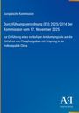 Europäische Kommission: Verordnung zur Einführung eines Antidumpingzolls auf Phosphorigsäure aus China. Antiphon Verlag-Logo.