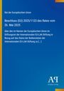 Rat der Europäischen Union: Beschluss (EU) 2025/1123 des Rates vom 26. Mai 2025, EU-LAK-Stiftung. AQ Logo unten.