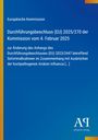 Europäische Kommission, Durchführung 2025/270, Änderung zu 2023/2447, Maßnahmen gegen Aviäre Influenza. 
Blau mit Logo.