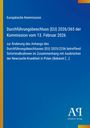 Durchführungsbeschluss der EU zu Sofortmaßnahmen gegen Newcastle-Krankheit in Polen. Blau-gelbe Farbgestaltung.