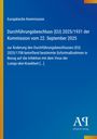 Text: "Durchführungsbeschluss (EU) 2025/1931 zur Lumpy-skin-Krankheit." Blauer Hintergrund, ein kleines Verlagslogo.