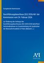 Europäische Kommission, Durchführungsbeschluss (EU) 2026/461, Änderung zu Maßnahmen gegen Newcastle-Krankheit in Polen. Blaues Cover.