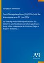 Kompakter blauer Hintergrund. Oben links Text zur Änderung eines EU-Beschlusses von 2026. Unten rechts ein Verlag-Logo.
