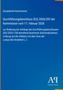 Europäische Kommission, Durchführungsbeschluss (EU) 2026/393. Blauer Hintergrund mit gelbem Streifen links. Logo unten.