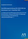 Europäische Kommission, Durchführungsverordnung (EU) 2025/2494, 9. Dezember 2025, Änderungen zu (EU) 2016/323. Unten Logo.