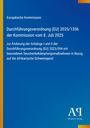 Europäische Kommission: Verordnung (EU) 2025/1356 zur Änderung Anhänge der Verordnung (EU) 2023/594, Afrikanische Schweinepest.