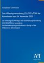 Cover der EU-Verordnung zur Afrikanischen Schweinepest vom 24. November 2025. Blau mit Antiphon Verlag Logo.