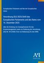 Text über EU-Verordnung 2025/2645 zu Zwangslizenzen. Blaues Design mit Emblem und Logo des Antiphon Verlags.