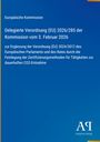 Europäische Kommission, Verordnung (EU) 2026/285 zur CO2-Entnahme. Blaues Layout mit gelbem Rand und Verlag-Logo unten.