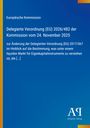 Europäische Kommission, Verordnung (EU) 2026/482, Änderungen zu 2017/567, Markt für Eigenkapitalinstrumente, blaues Design.