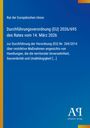Text zu EU-Verordnung vom 14. März 2026, Rat der Europäischen Union. Unten rechts das Logo des Antiphon Verlags.