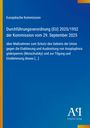 Europäische Kommission, Verordnung EU 2025/1952 vom 29. Sept. 2025, Schutzmaßnahmen gegen Anoplophora glabripennis.