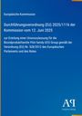 Europäische Kommission, Durchführungsverordnung (EU) 2025/1116, 12. Juni 2025. Blaues Design mit Antiphon Verlag Logo.