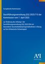 Text zur EU-Verordnung über Maßnahmen gegen die Afrikanische Schweinepest. Blau mit Logo unten.
