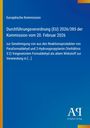 Text über die EU-Verordnung zu Formaldehyd vom 20. Februar 2026. Blau mit gelbem Rand unten links. Logo "AQ Antiphon Verlag".