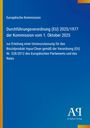 Durchführungsverordnung (EU) 2025/1977 der Kommission vom 1. Oktober 2025; Blaues Cover, Antiphon Verlag Logo.