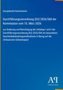 Text über Seuchenbekämpfung Afrikanische Schweinepest, Europäische Kommission. Blau hinterlegt, Verlagslogo unten rechts.