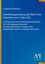Durchführungsverordnung (EU) 2026/519, Änderung technischer Standards; blauer Hintergrund, EU-Design, Verlagslogo unten.