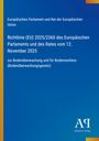 Richtlinie (EU) 2025/2360 zur Bodenüberwachung. Blaues Cover mit gelben und orangefarbenen Akzenten. Unten ein Verlagslogo.