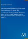 Europäische Kommission, Verordnung (EU) 2026/100 vom 15. Januar 2026. Blaues Dokument mit einem Verlag-Logo unten.