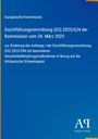 "Durchführungsverordnung (EU) 2025/624 der Kommission vom 24. März 2025" auf blauem Hintergrund, Logo unten.