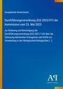 Text: „Europäische Kommission, Durchführungsverordnung (EU) 2025/973…“ Design: blau mit gelben Streifen, Verlagslogo unten.