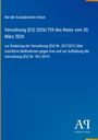 Text zur EU-Verordnung über Maßnahmen gegen Iran, blaues Design, Antiphon Verlag-Logo unten rechts.