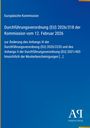 Europäische Kommission: Durchführungsverordnung (EU) 2026/318 vom 12. Februar 2026. Blaues Titelbild, Antiphon Verlag unten rechts.