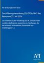 Text: “Rat der Europäischen Union. Durchführungsverordnung (EU) 2026/1843 des Rates vom 23. Juli 2026 [...].” Blaues Cover.